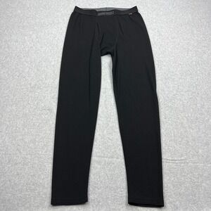 Omni-Wool Thermal Pants Men's Large Black Stretch Long Johns Base Layer Leggings